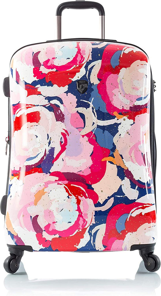 Heys America Spring Blossom Fashion 21" Carry-On Spinner Luggage With TSA Lock