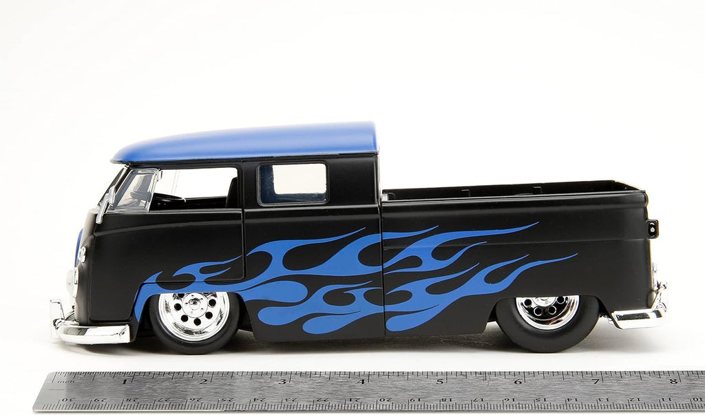 Punch Buggy Slug Bug 1:24 1963 Volkswagen Bus Pickup Die-Cast Car, Toys for Kids and Adults