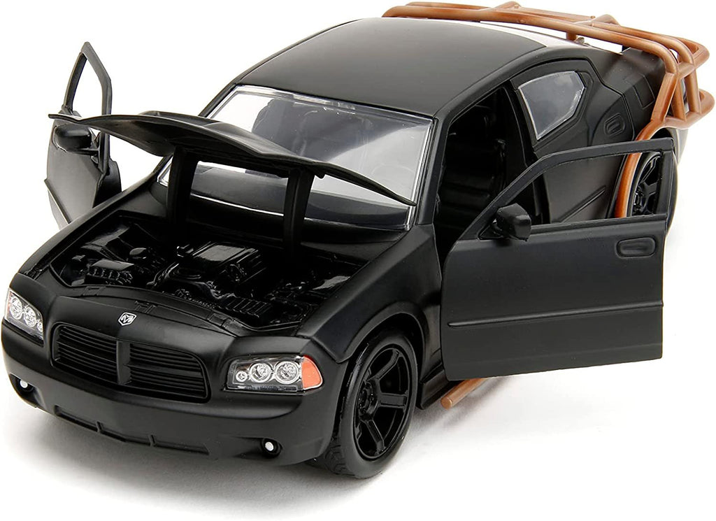 Jada Fast & Furious 1:24 2006 Dodge Charger Heist Car Die-cast Car, Toys for Kids and Adults