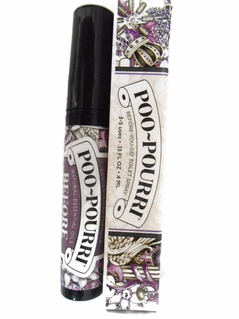 POO-POURRI Before-You-Go Toilet Spray LAVENDER VANILLA 4ml bottle- 3-5 uses