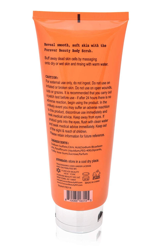 Forever Beauty Facial Sugar Scrub Exfoliating All Skin Types, 6.6 Fluid Ounces