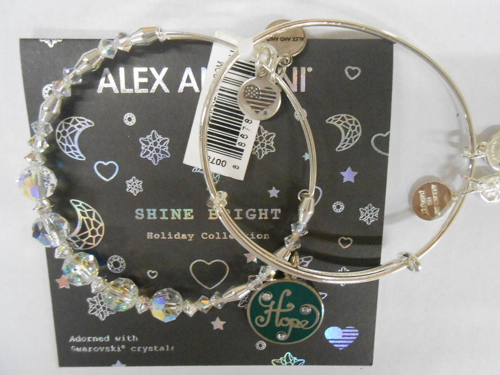 Alex and Ani Womens Hope Set Of 2 Bracelet