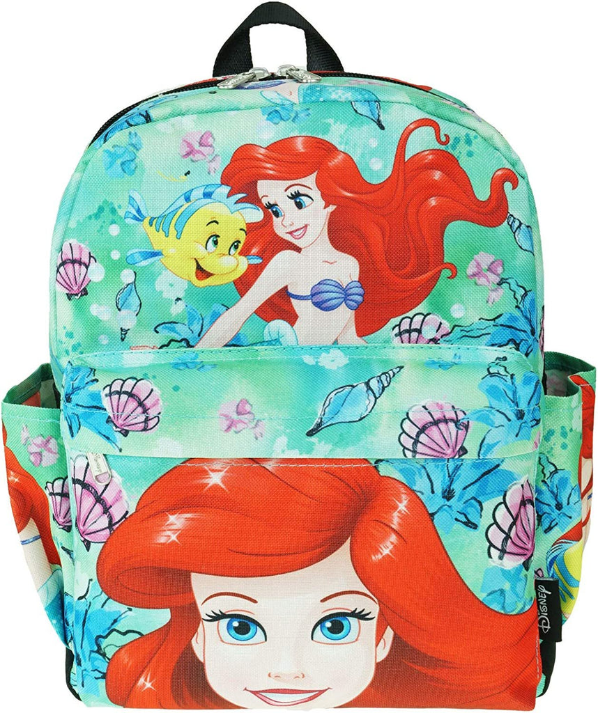 KBNL The Little Mermaid Ariel 12inch Deluxe Oversize Print Daypack A21328 Medium