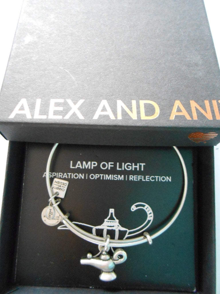 Alex and Ani Womens Lamp Of Light Charm Bangle