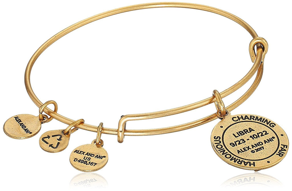 Alex and Ani Zodiac III Expandable Wire Bangle Bracelet