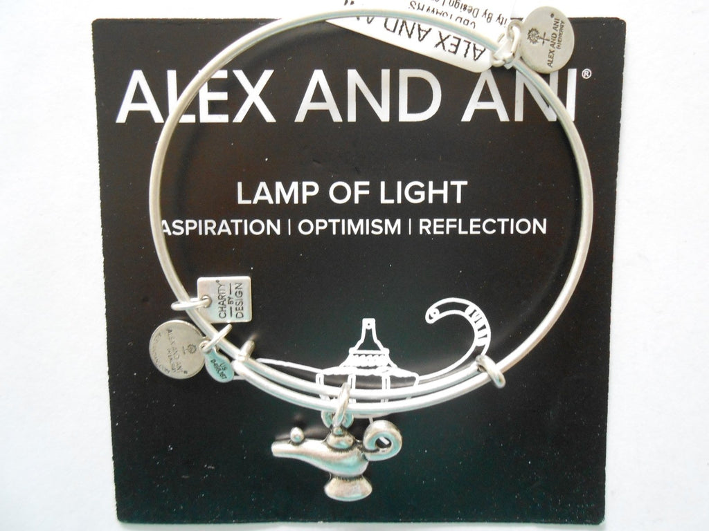 Alex and Ani Womens Lamp Of Light Charm Bangle