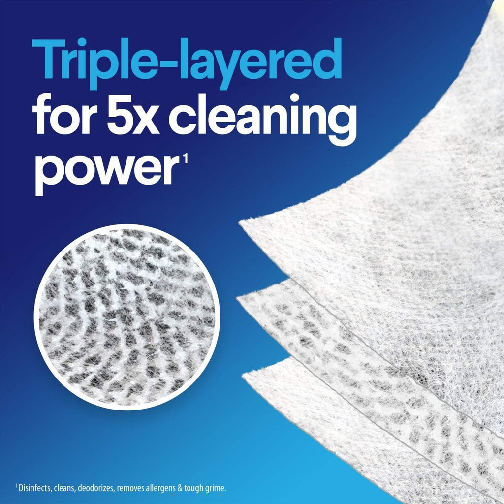 Clorox Disinfecting Wipes Bleach Free Cleaning, , 9 Wipes (Pack of 24) White Fresh Scent