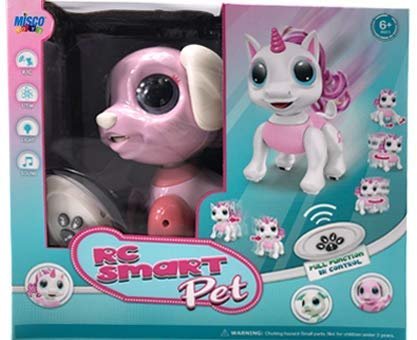 Misco Toys Remote Control Unicorn Smart Pet Electric Hobby Toy Robot Pet Girls