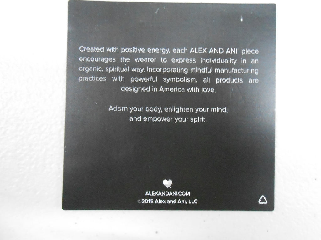 Alex and Ani Initial Q Expandable Wire Bracelet Rafaelian Gold NWT/Box/Card