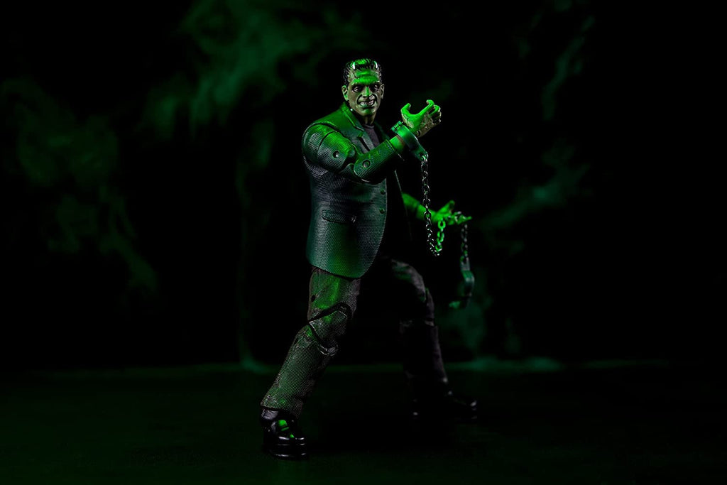 Jada Toys Universal Monsters 6" Frankenstein Action Figure, Toys for Kids and Adults, 31958 , Black