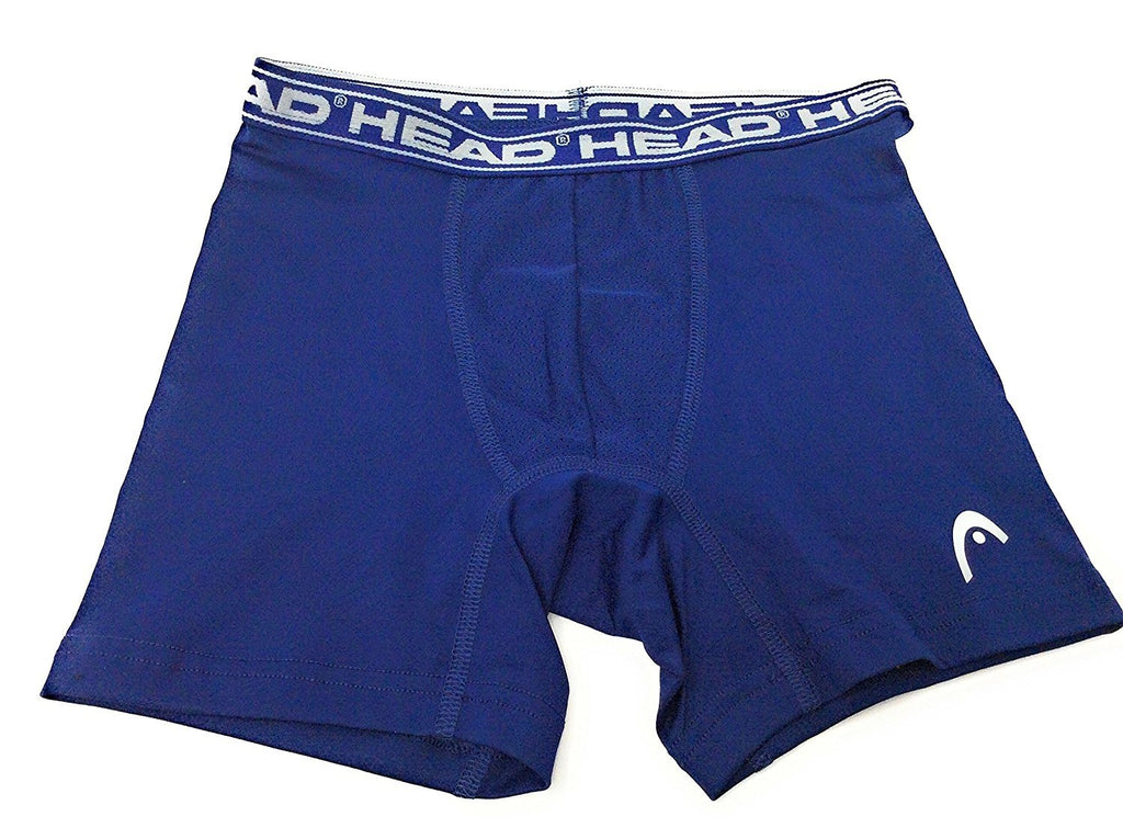 HEAD Boys Performance Boxer Briefs 2-Pack S-XL Polyester/Spandex Underwear