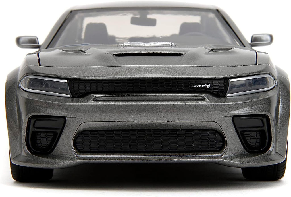 Fast & Furious Fast X 1:24 Dom's 2021 Dodge Charger SRT Hellcat Die-Cast Car, Toys for Kids and Adults