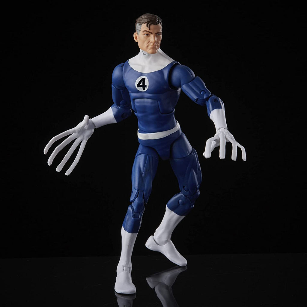 Hasbro Marvel Legends Series Retro Fantastic Four Mr. Fantastic 6-inch Action Figure Toy, Includes 4 Accessories