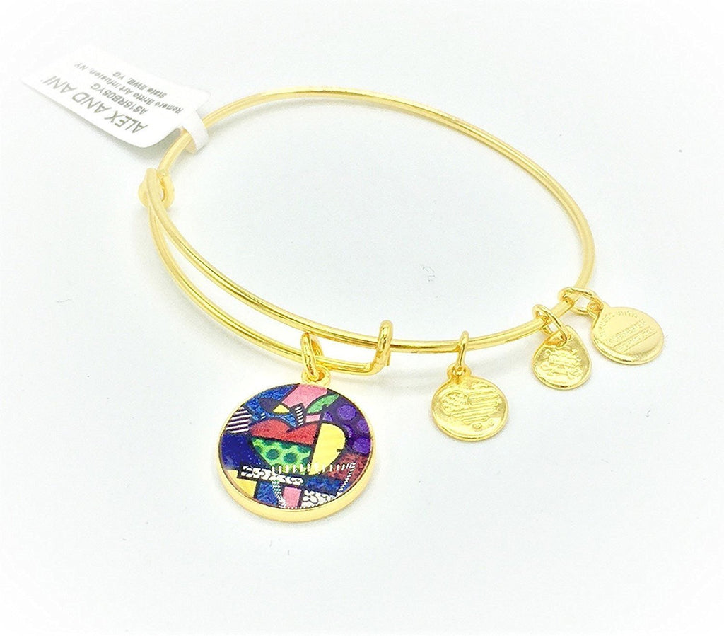 Alex and Ani Womens Romero Britto Art Infusion NY State