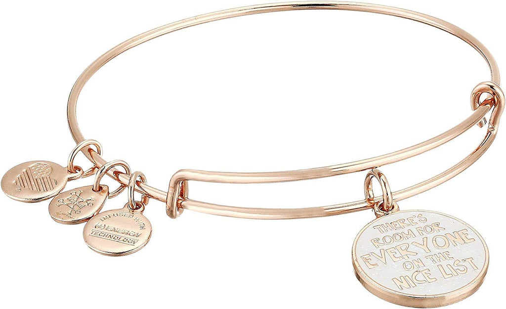 Alex and Ani Womens Elf - There's Room Everyone On The Nice List Bangle