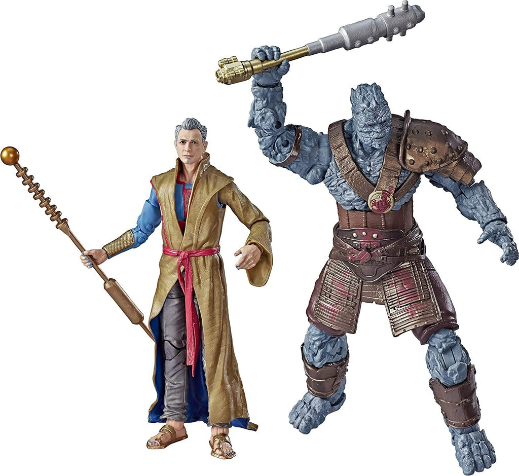 Marvel Legends Series Thor: Ragnarok 6"-Scale Movie-Inspired Grandmaster & Korg Collectible Action Figure 2 Pack