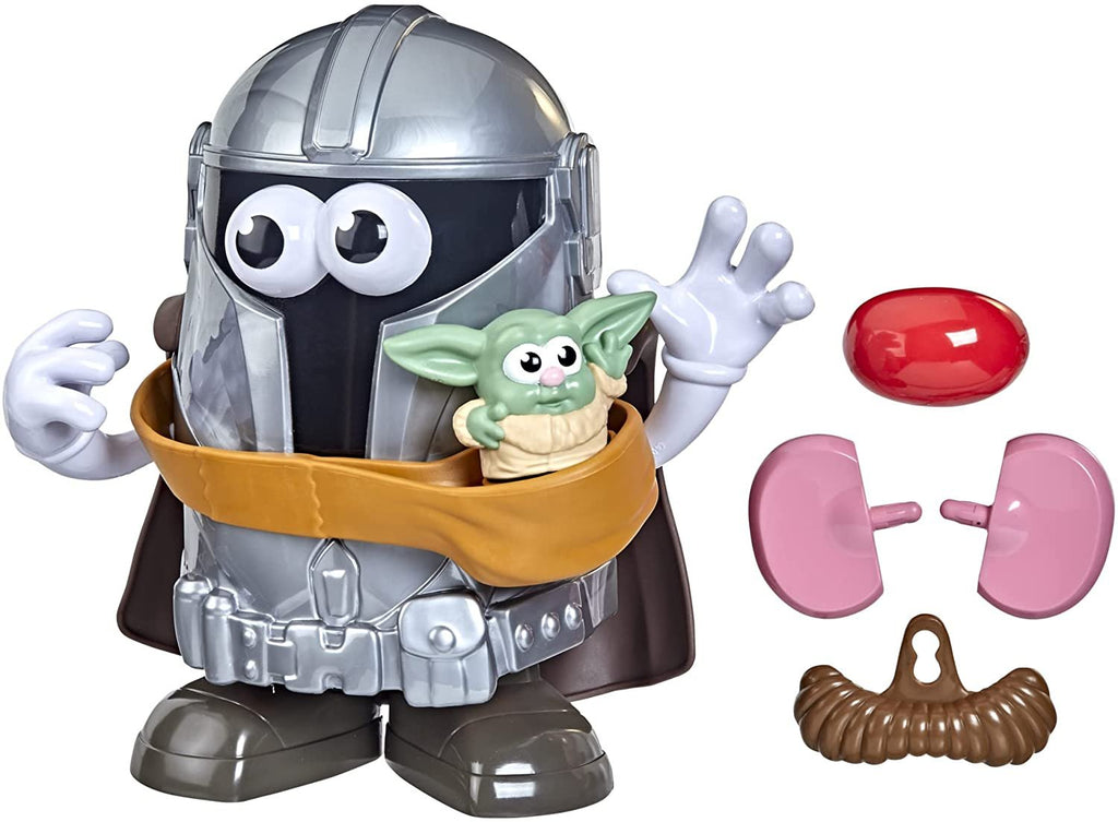 Mr Potato Head The Yamdalorian and The Tot, Potato Head Toy for Kids Ages 2 and Up, Star Wars-Inspired Toy, Includes 14 Parts and Pieces