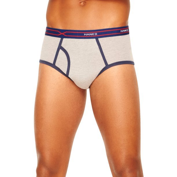 Hanes Men's 4-Pack Active Cool X-Temp Dyed Brief, Assorted, Small