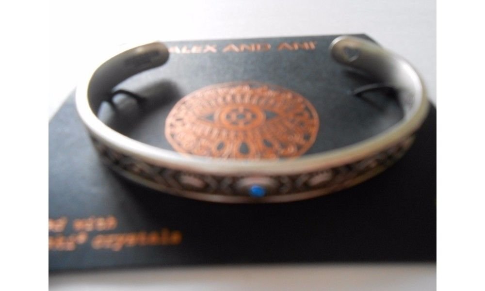 Alex and Ani Evil Eye Cuff Bracelet Rafaelian Silver NWTBC FALL 2017