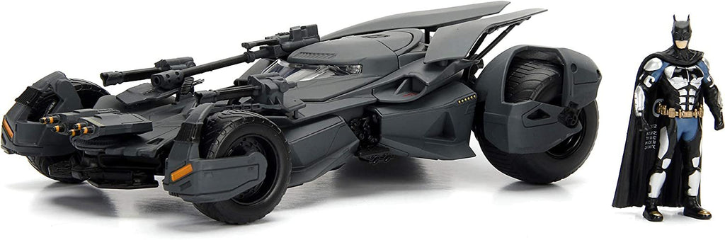 Jada Metal Justice League Batmobile, Pack of 1, Black