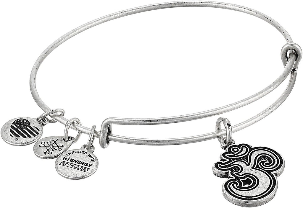 Alex and Ani Womens Om II Bangle