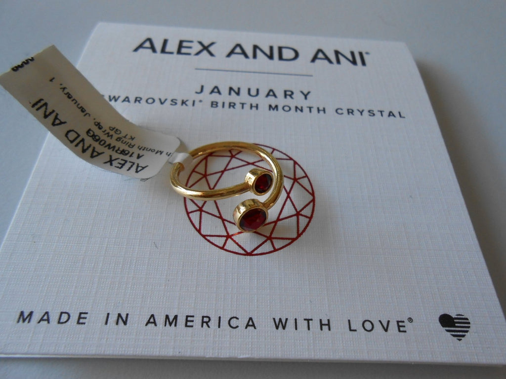 Alex and Ani January Wrap Ring - A16RW06G