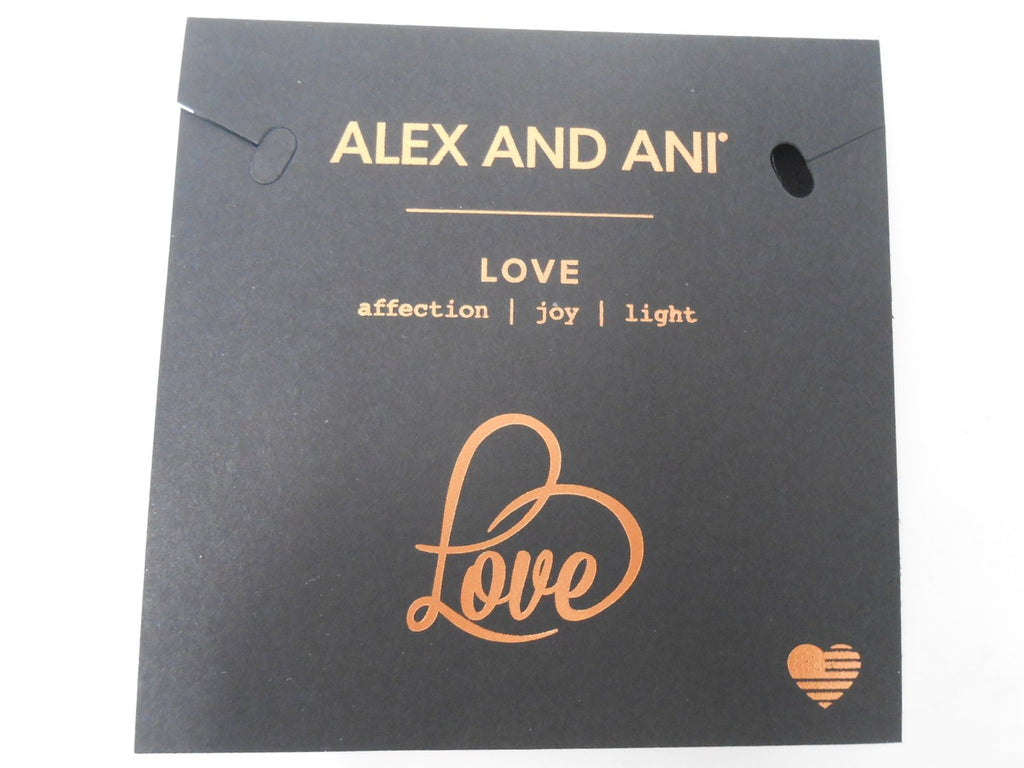 Alex and Ani Womens Path of Symbols - Love IV Charm Bangle
