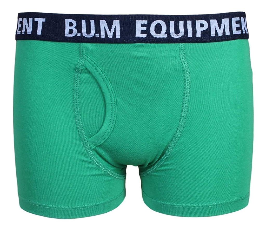 B.U.M. Equipment Boys 10 Pack Solid Boxer Briefs Underwear