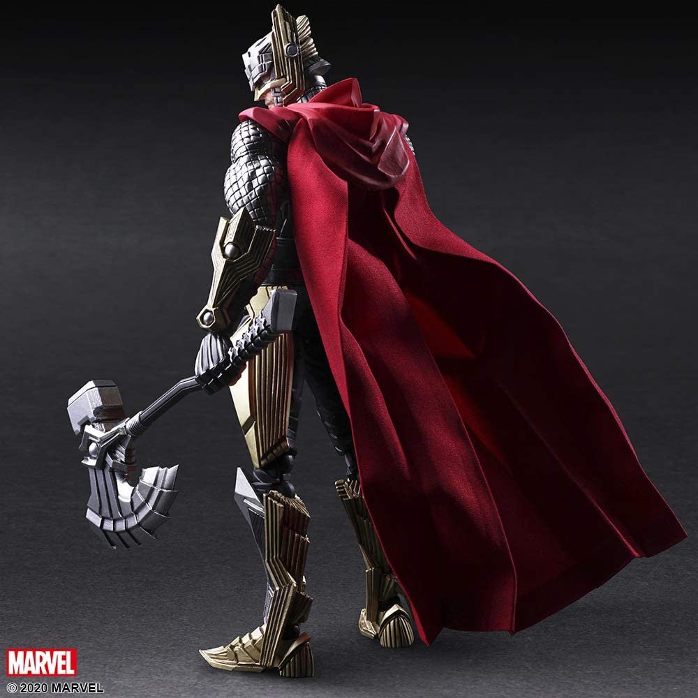 Square Enix Marvel Universe Thor Variant Bring Arts Action Figure, Multicolor
