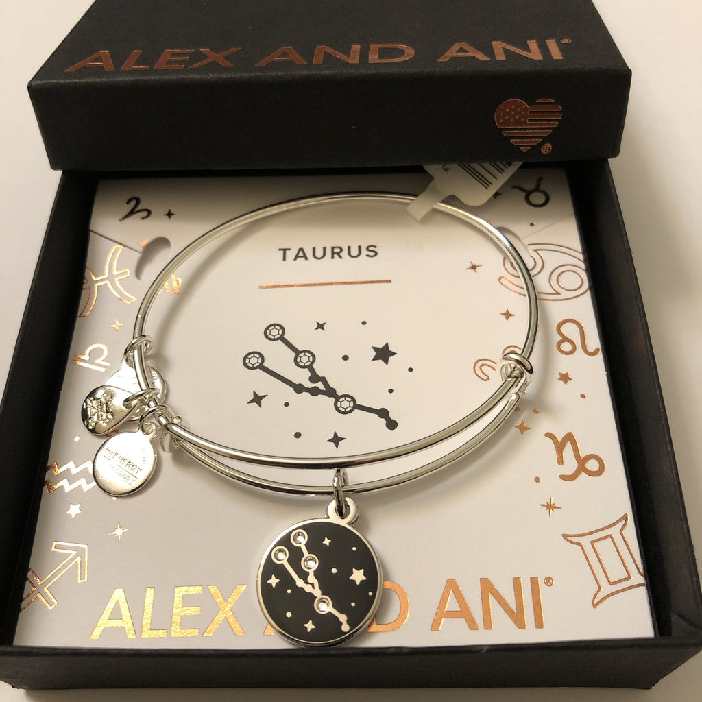 Alex and Ani Color Infusion, Taurus EWB, SS