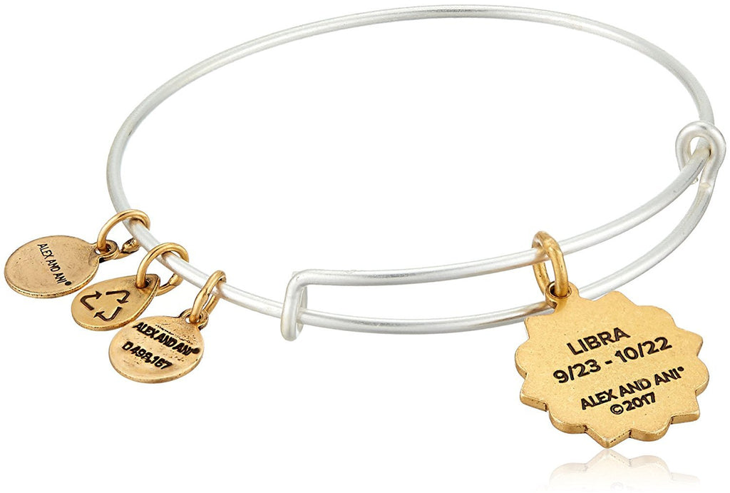 Alex and Ani Libra Two Tone Bangle Bracelet NWTBC