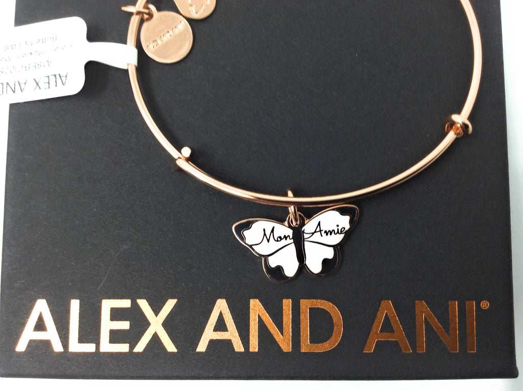 Alex and Ani Color Infusion, Bon Voyage EWB, Shiny Rose, Expandable