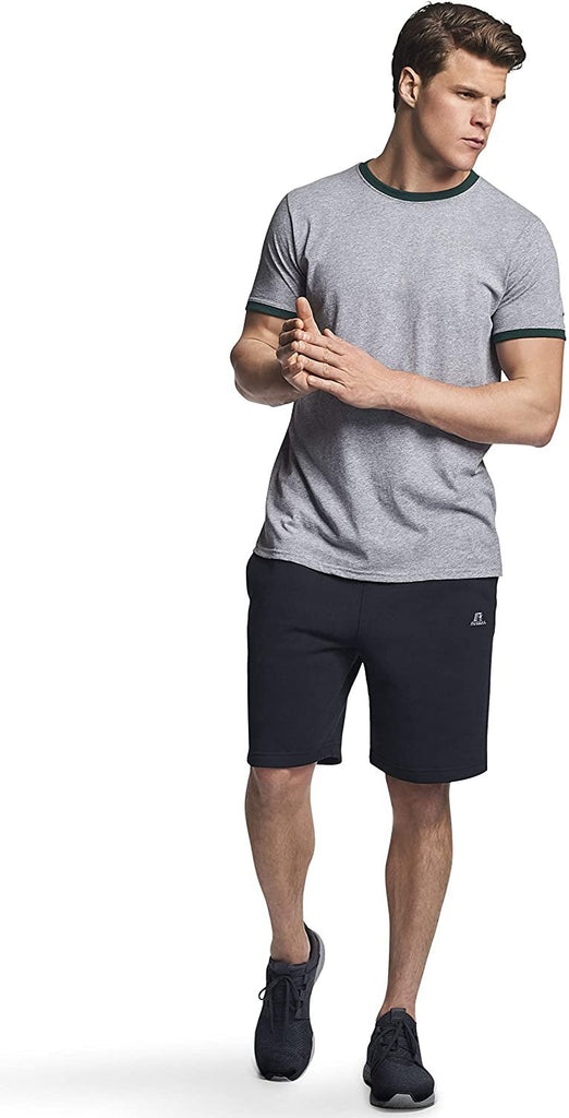 Russell Athletic Men's Cotton Performance Ringer T-Shirt