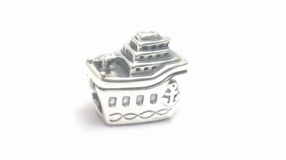 PANDORA ALL ABOARD Boat Charm Sterling Silver Comes With Little Gift Bag 791043