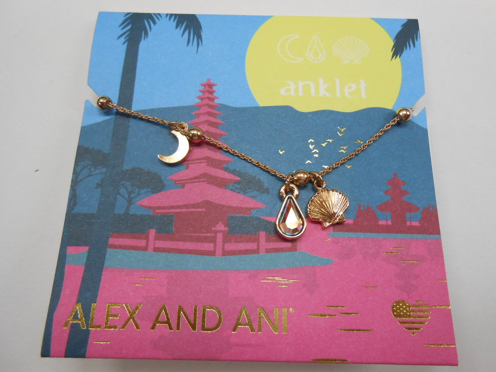Alex and Ani Womens Oceanside Anklet