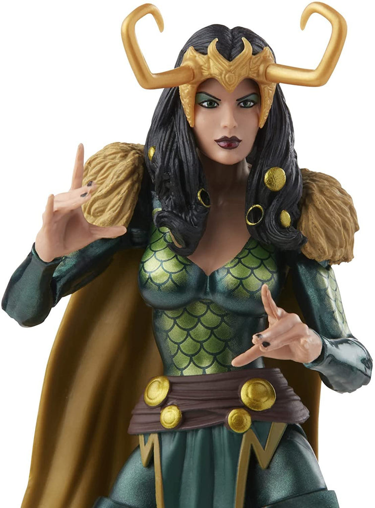 Marvel Legends Series Loki Agent of Asgard 6-inch Retro Packaging Action Figure Toy, 2 Accessories