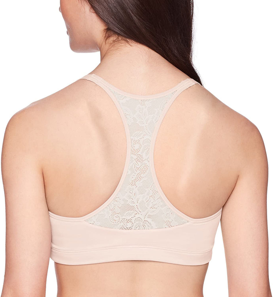 Hanes Women's ComfortFlex Fit T-Shirt Soft Wirefree Pullover Bra Bra