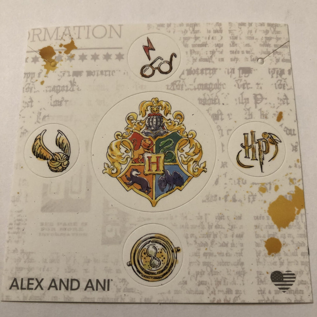 Alex and Ani Harry Potter Duo Bangle Bracelet Gold/Expelliarmos One Size, Shiny Gold (AS20EBHP03SG)
