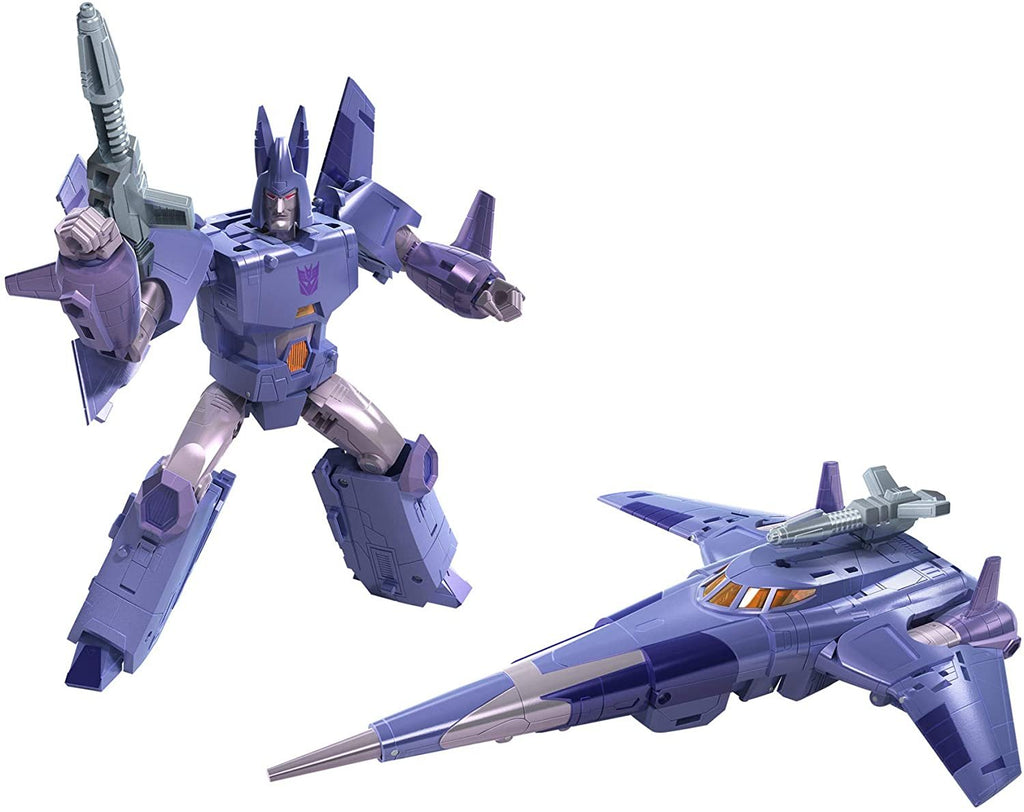 Transformers Toys Generations War for Cybertron: Kingdom Voyager WFC-K9 Cyclonus Action Figure - Kids Ages 8 and Up, 7-inch