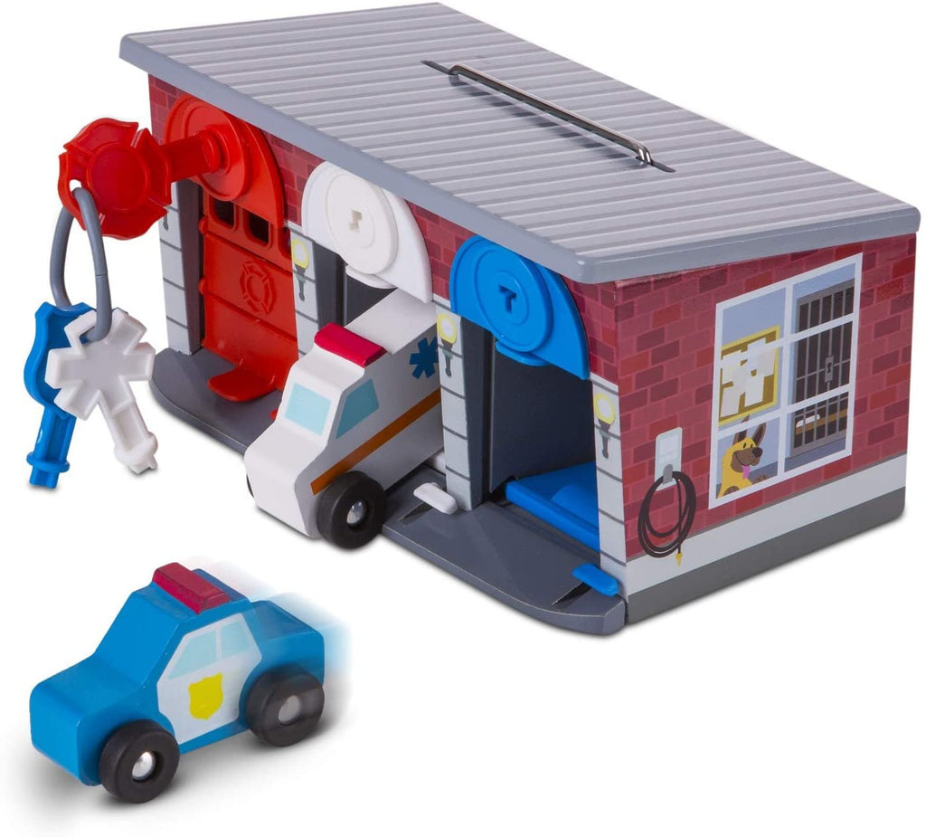 Melissa & Doug Keys & Cars Rescue Garage