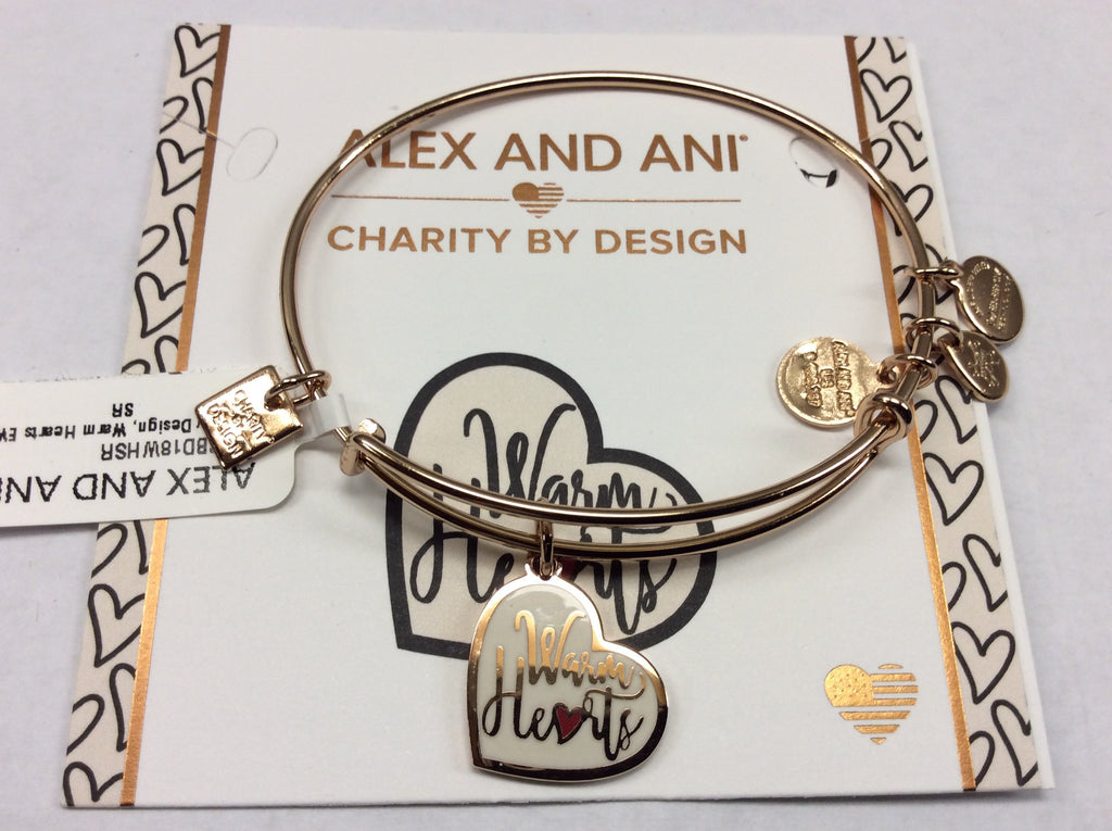 Alex and Ani Womens Charity Design - Warm Hearts Bangle