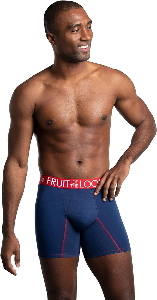 Fruit of the Loom Men's Performance Cooling Boxer Briefs