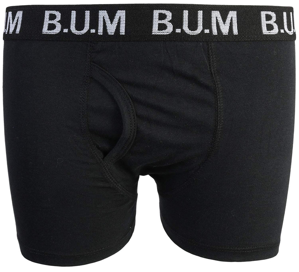 B.U.M. Equipment Boys 10 Pack Solid Boxer Briefs Underwear