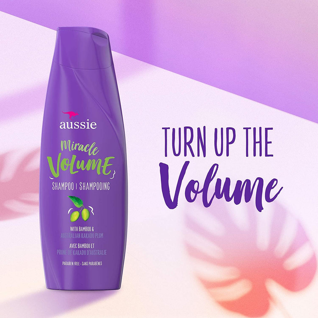 Miracle Volume Shampoo and Conditioner with Bamboo and Kakadu Plum 12.1 fl oz each