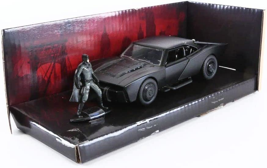 Hollywood Rides 2022 Batmobile W/Batman FIG 1/32 Vehicle