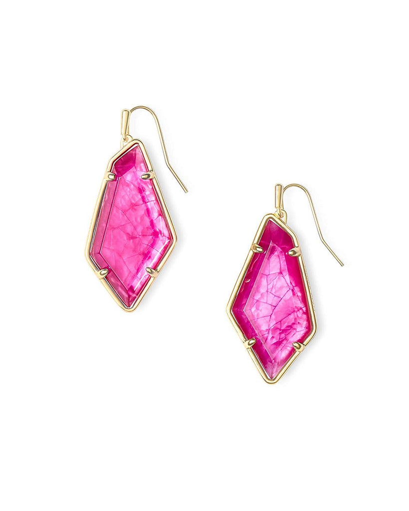 Kendra Scott Womens Emmie Earrings Gold Azalea Illusion One Size