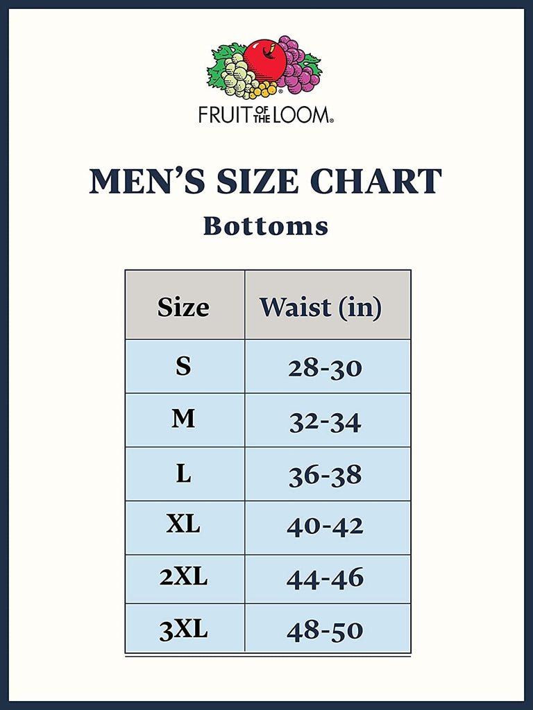 Fruit of the Loom Men's Breathable Underwear with Tri-Cool Technology - Assorted Color