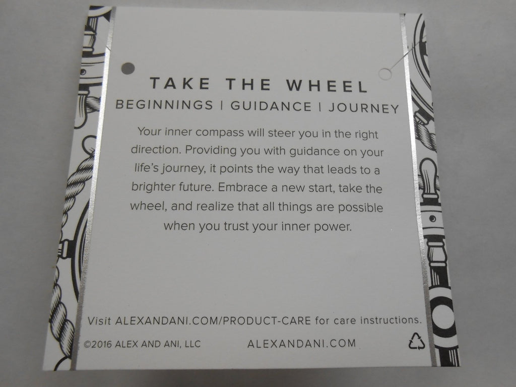 Alex and Ani Charity by Design Take The Wheel Bangle Bracelet