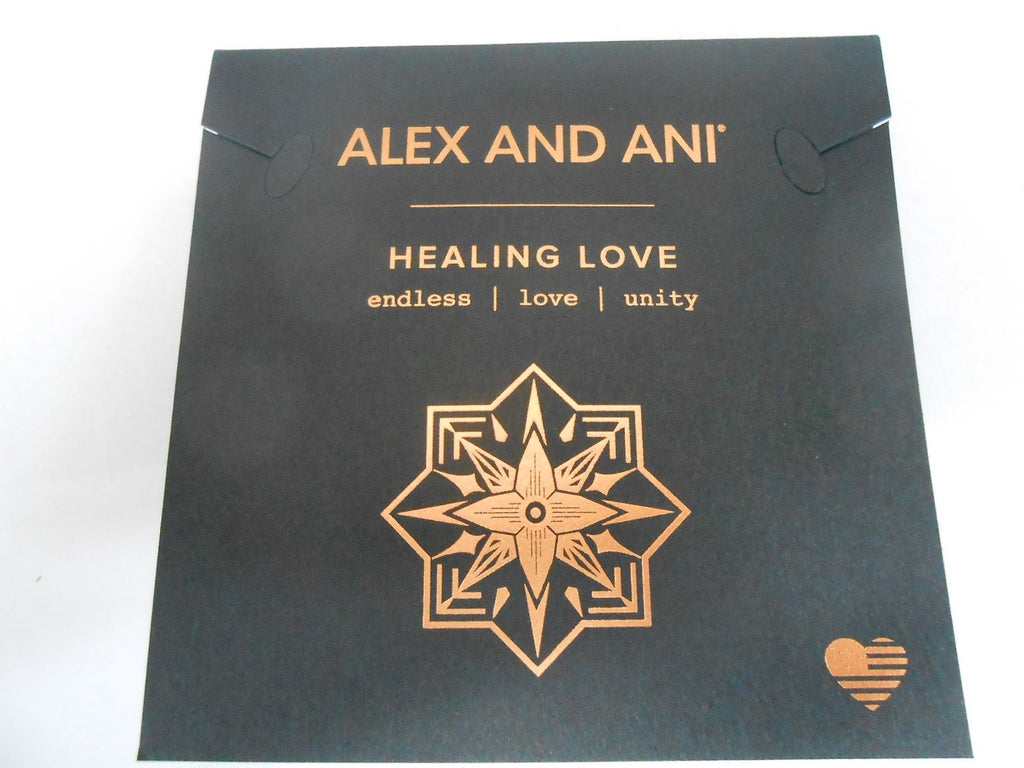 Alex and ANI Healing Love II Bangle Bracelet, Expandable
