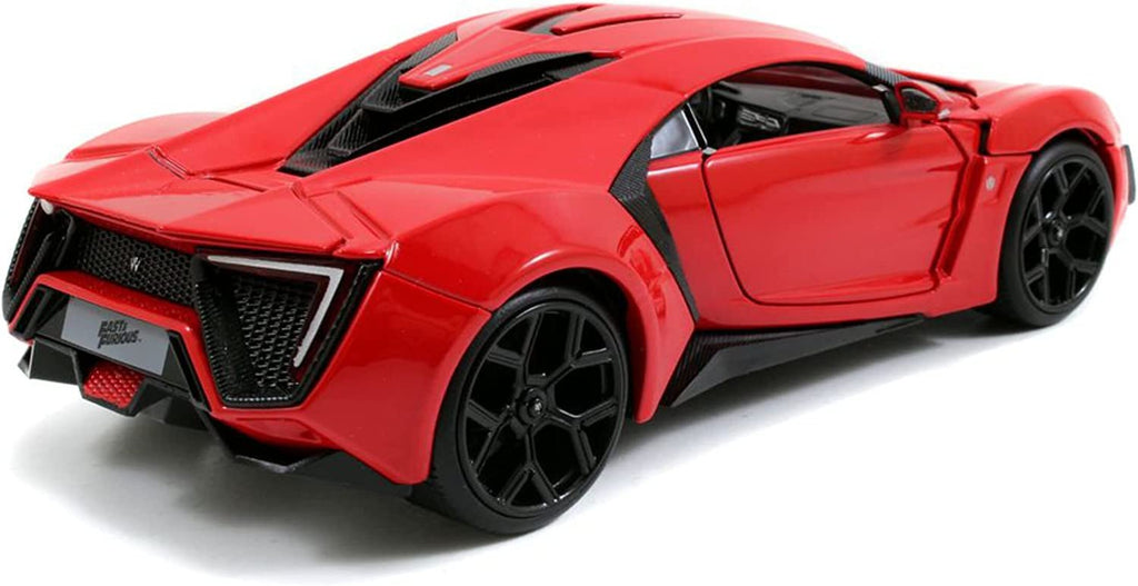 Fast & Furious 1:24 Lykan Hypersport Die-cast Car, Toys for Kids and Adults